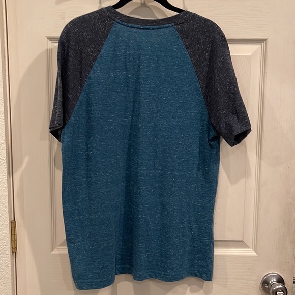 Arizona Jean Company 2 Tone Teal Grey Large Men’s T-Shirt - Picture 2 of 4